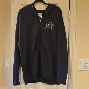 Disney Blue Sweatshirt Hoodie